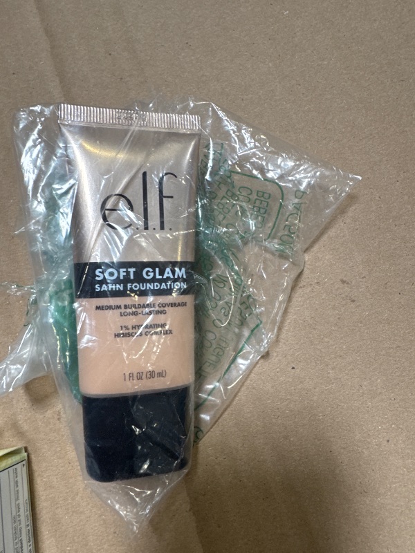 Photo 1 of e.l.f. Soft Glam Foundation, Medium Coverage, Long-Lasting & Buildable Foundation For A Smooth, Satin Finish, Vegan & Cruelty-Free, 25 Light Neutral