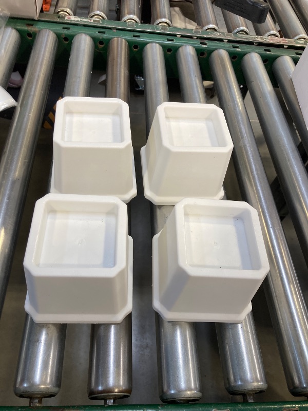 Photo 1 of ANNKUT Bed Risers 4 inch 4 pk 