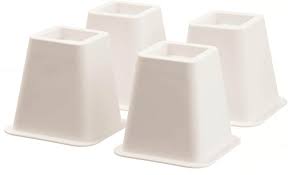 Photo 1 of ANNKUT Bed Risers 4 inch 4 pk 