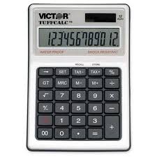 Photo 1 of Victor TUFFCALC Calculator- VCT99901- 