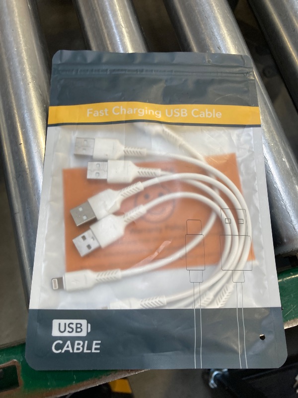 Photo 1 of 6 inch iPhone Charge Cable Short, 0.5ft 5Pack USB to Lightning Cord for Fast Charging Stations Compatible with Apple iPhone 12 11 Pro Max Xs 8 7 6 5 Plus, iPad Air/Mini