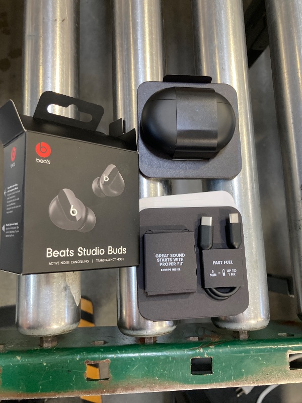 Photo 1 of Beats Studio Buds + True Wireless Bluetooth Noise Cancelling Earbuds
