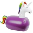 Photo 1 of Antokstone Inflatable Purple Unicorn Hop 'n Go Toy, Durable PVC, For Ages 3+, Indoor/Outdoor Play