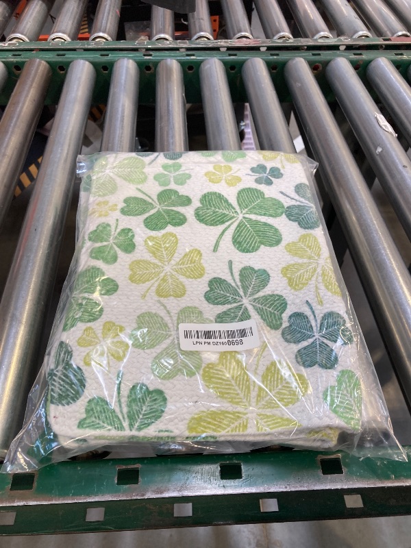 Photo 1 of Artoid Mode Daisy Lavender Floral Leaves Spring Placemats Set of 4,12x18 Inch Seasonal Spring Table Mats for Party Kitchen Dining Decoration
