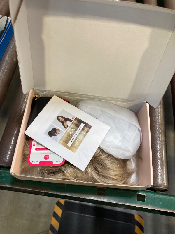 Photo 1 of REECHO Hair Topper for Women - 100% Japanese Revolutionary Fiber Short Toupee Wiglet Topper Hairpiece for Women with Thinning Hair Loss Lightweight Large Base for Full Coverage - Ash Blonde
