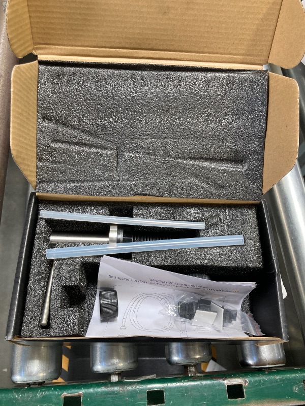 Photo 1 of Gappo Upgraded Soap Dispenser for Kitchen Sink Brushed Nickel, Stainless Steel Countertop Pump, Built in Sink Soap Dispenser with 47" Extension Tube kit