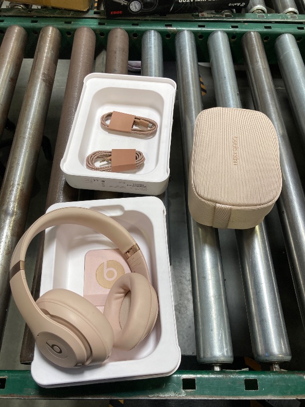 Photo 1 of beats Studio Pro x Kim Kardashian – Bluetooth Noise Cancelling Headphones, Personalized Spatial Audio, USB-C Lossless Audio, Apple & Android Compatibility, Up to 40 Hours Battery Life – Moon