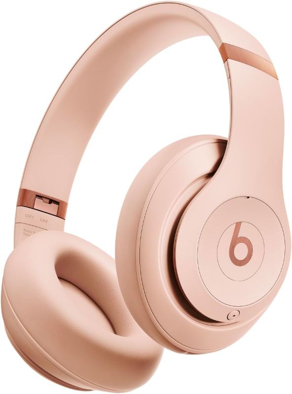Photo 1 of beats Studio Pro x Kim Kardashian – Bluetooth Noise Cancelling Headphones, Personalized Spatial Audio, USB-C Lossless Audio, Apple & Android Compatibility, Up to 40 Hours Battery Life – Moon