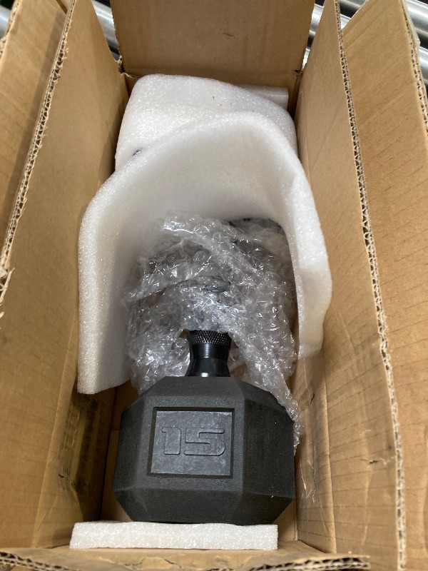 Photo 1 of 15lb Hex Dumbbell No Toxic Odor 