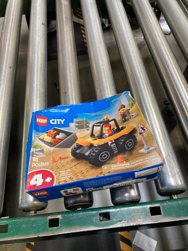 Photo 1 of LEGO City Yellow Construction Wheel Loader Building Sensory Toy - Construction Vehicle Toy for Toddlers, Boys and Girls, Ages 4+ - Educational, Learning Gift Idea for Preschoolers - 60450