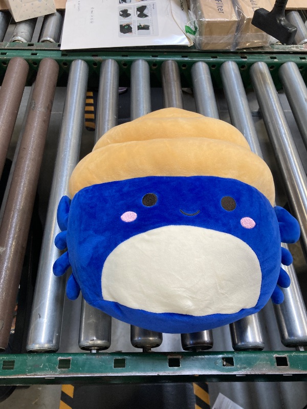 Photo 1 of Squishmallows Original 12-Inch Lenore Navy and Tan Hermit Crab - Official Jazwares Plush (Medium-Sized)