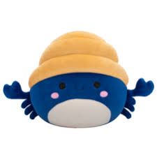 Photo 1 of Squishmallows Original 12-Inch Lenore Navy and Tan Hermit Crab - Official Jazwares Plush (Medium-Sized)