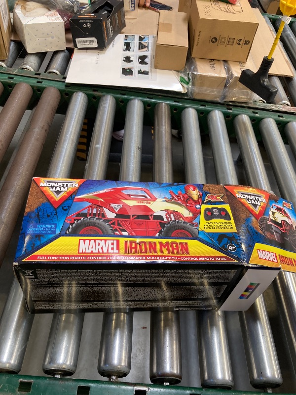 Photo 1 of Monster Jam, Marvel Iron Man RC Monster Truck