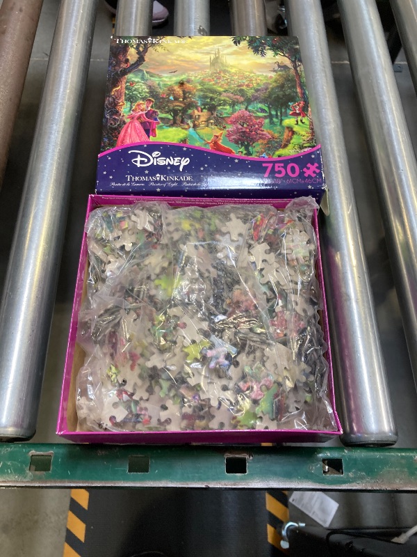 Photo 1 of Ceaco Thomas Kinkade The Disney Collection Sleeping Beauty Jigsaw Puzzle, 750 Pieces