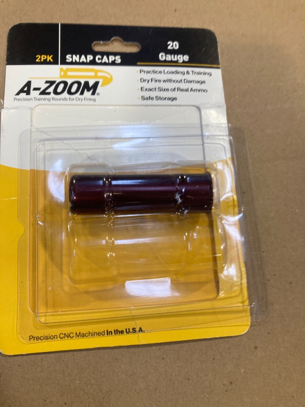 Photo 1 of A-Zoom 20 Gauge Precision Snap Cap1 Pack,Brown