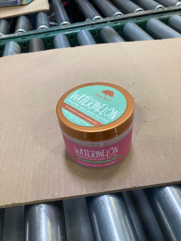 Photo 1 of Tree Hut Watermelon Whipped Shea Body Butter, 8.4oz, Lightweight, Long-lasting, Hydrating Moisturizer with Natural Shea Butter for Nourishing Essential Body Care