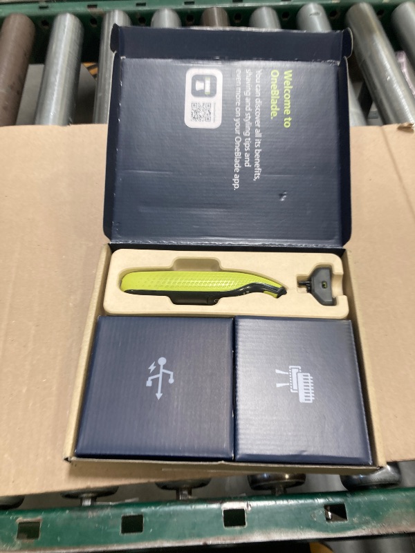 Photo 1 of Philips Norelco OneBlade 360 Hybrid Face, Electric Beard Trimmer and Shaver, with 360 Blade Technology, 1x 360 Blade for Face, 5in1 Adjustable Comb, Model QP2724/90