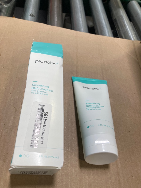 Photo 1 of Proactiv+ Smooth BHA Cleanser, 6 oz - Unscented Acne Treatment for All Skin Types, Salicylic Acid Cleanser EXP- 04/2026