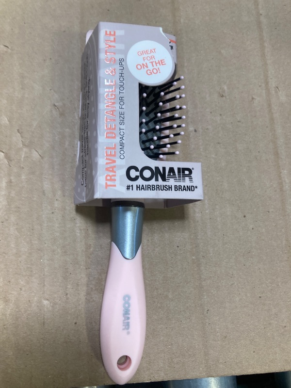 Photo 1 of Conair Velvet Touch oval cushion hair brush