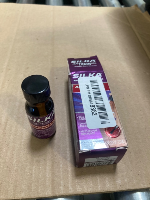 Photo 1 of SILKA Max Strength Antifungal Liquid for Toenail Health with Brush Applicator, Results in 1 Week, Nail Fungus Treatment for Damaged Toenails, Athlete's Foot Treatment, Tolnaftate 1% 0.45 Fl Oz
