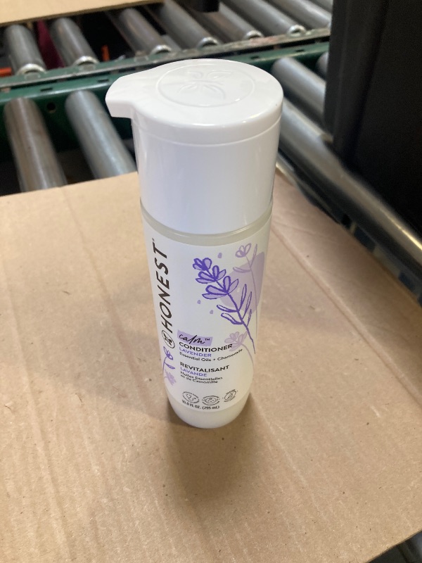 Photo 1 of The Honest Company Silicone-Free Conditioner | Gentle for Baby | Naturally Derived, Tear-free, Hypoallergenic | Lavender Calm, 10 fl oz