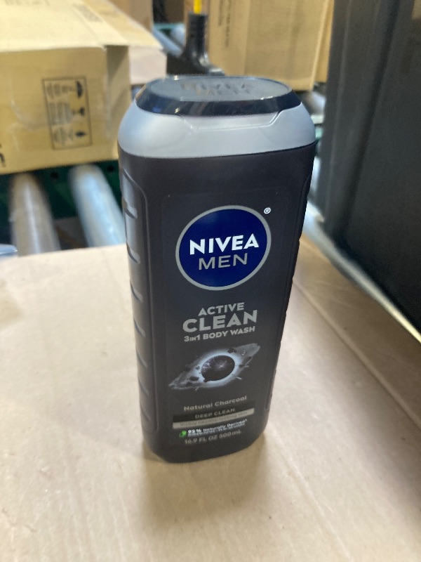 Photo 1 of Nivea For Men Active Clean Body Wash - 16.9 oz