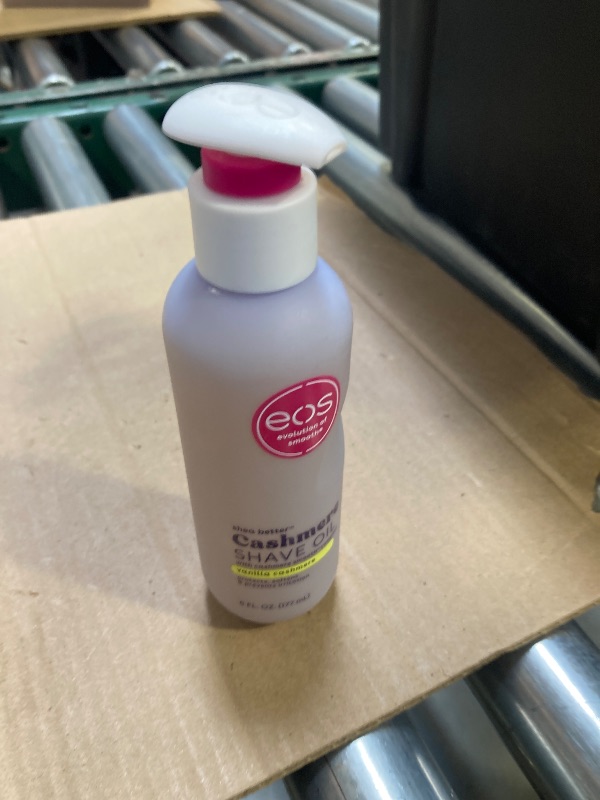 Photo 1 of eos Cashmere Skin Collection Shave Oil, Vanilla Cashmere, Soothing and Moisturizing, Prevents Irritation and Razor Burn, Entire Bikini Area-Approved, 6 fl oz Packaging May Vary