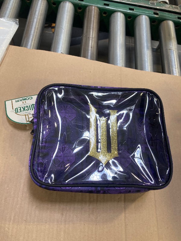 Photo 1 of Wicked Purple Double Zip Organizer - Toiletry Bag - Makeup Bag - Travel Makeup Bag - travel essentials - Makeup Organizer - Gifts for her - Conair