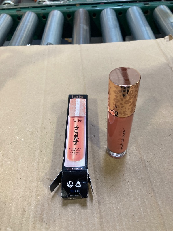 Photo 1 of tarte maneater blush & glow cheek plump - peachy pink - full size