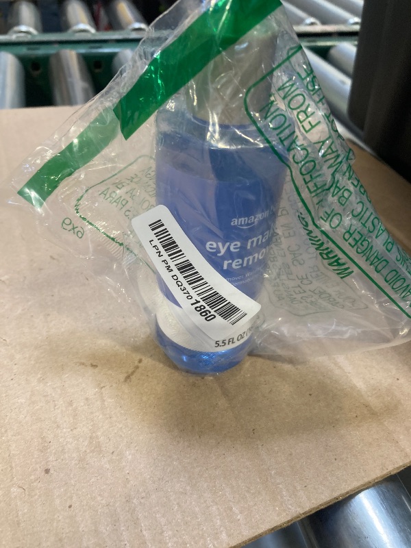 Photo 1 of Amazon Brand - Solimo Eye Makeup Remover, Removes Waterproof Mascara, Dermatologist Tested, 5.5 Fluid Ounce