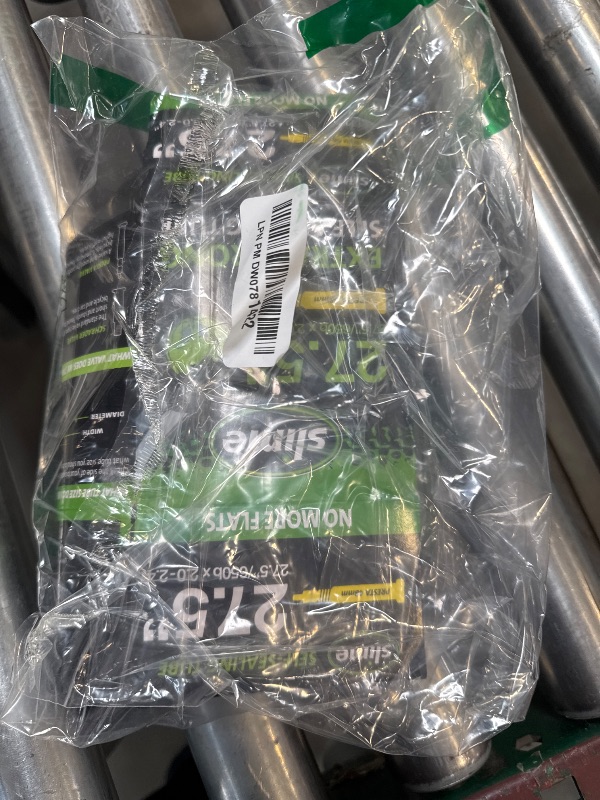 Photo 1 of Slime 30076 Bike Inner Tube with Slime Puncture Sealant, Extra Strong, Self Sealing, Prevent and Repair, Presta Valve, 27.5 (650b) x 2.0-2.4