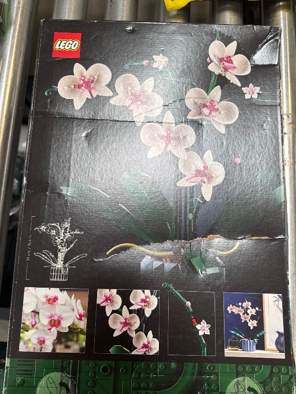 Photo 1 of LEGO Botanicals Orchid - Artificial, Fake Indoor Flowers Building Set for Home, Kitchen, Desk Decoration, Adults Ages 18+ - Birthday Gift Idea - 10311