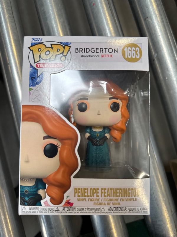 Photo 1 of Funko Pop TV: Bridgerton - Penelope Featherington - 1/6 Odds for Rare Chase Variant - Collectable Vinyl Figure - Gift Idea - Official Merchandise - Toys for Kids & Adults - Drama Fans