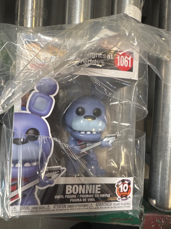Photo 1 of Funko Pop Games: Five Nights at Freddy's (FNAF) 10y - Bonnie The Rabbit - Five Nights at Freddy's - Collectable Vinyl Figure - Gift Idea - Official Merchandise - Toys for Kids & Adults