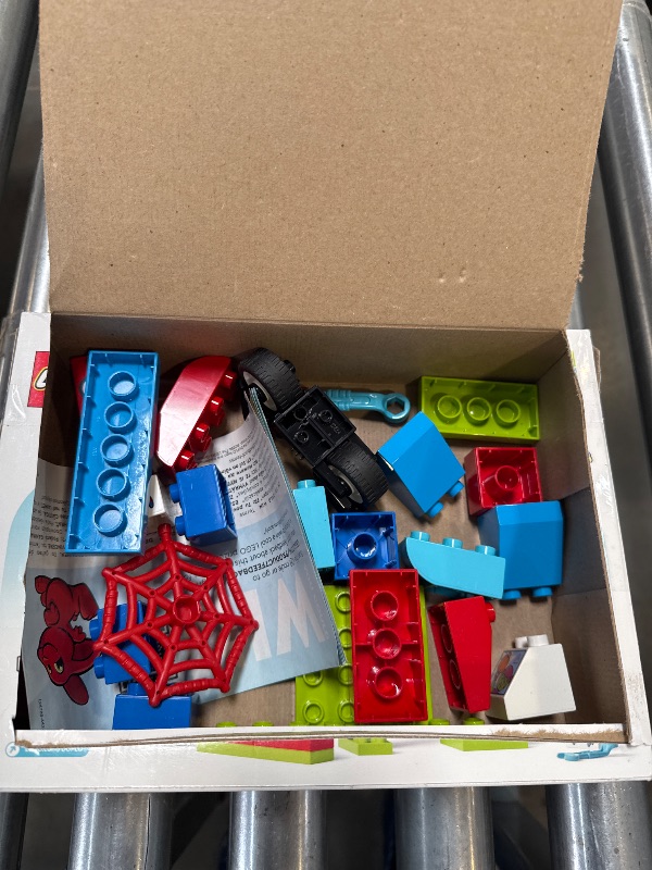 Photo 1 of LEGO DUPLO Marvel Spin’s Motorcycle Adventure Fantasy Playset, Based on Spidey and His Amazing Friends TV Show, Build-and-Rebuild, Toddler Toys, Preschool Motorcycle Toy for Kids' Ages 2 and Up, 10424
