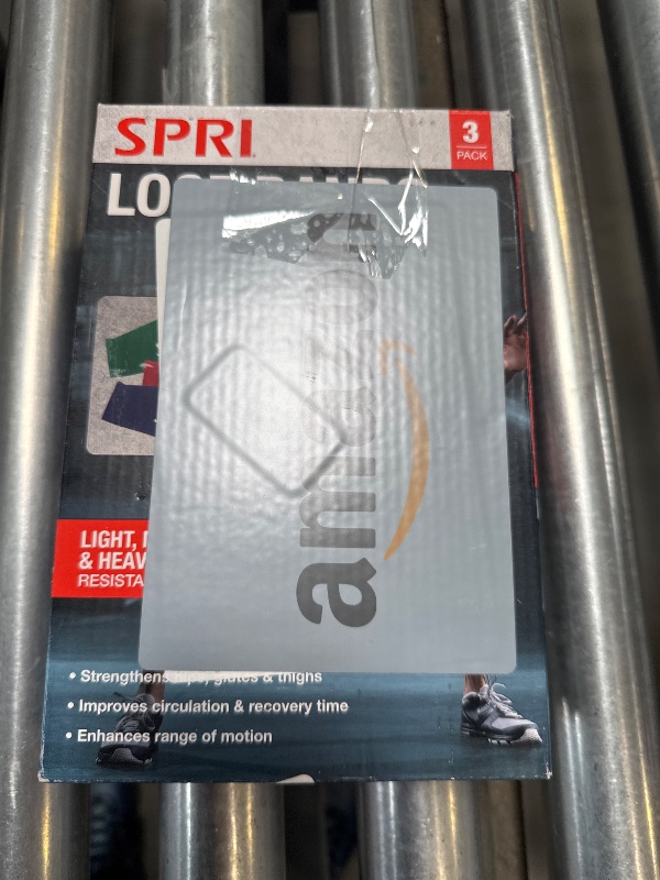 Photo 1 of SPRI Bold Loop Bands 3-Pack - Resistance Band Kit Set, 3 Levels of Resistance - Exercise Bands for Strength Training, Flexibility, & Body Workout - Versatile Fitness Tool - Light, Medium, Heavy