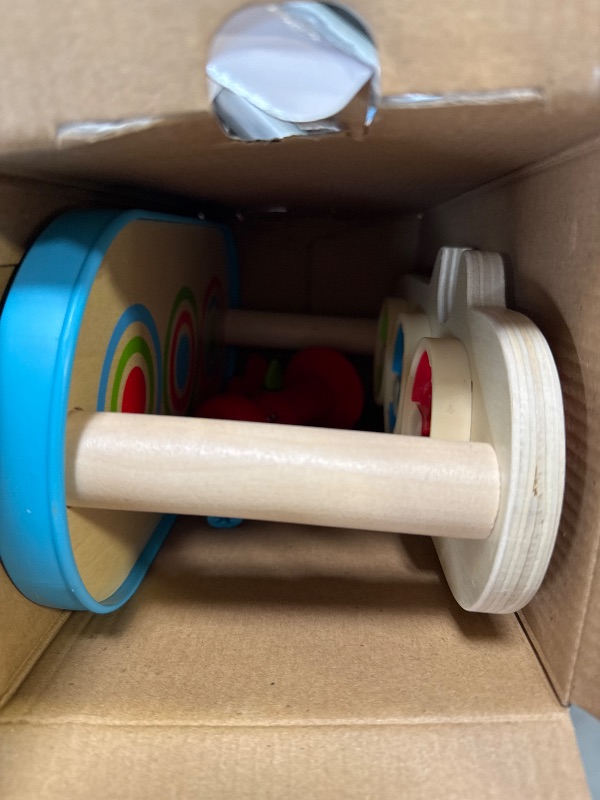 Photo 1 of Melissa & Doug Match & Push Spinning Tops Developmental Skills Toy for Girls and Boys 2+ - FSC Certified