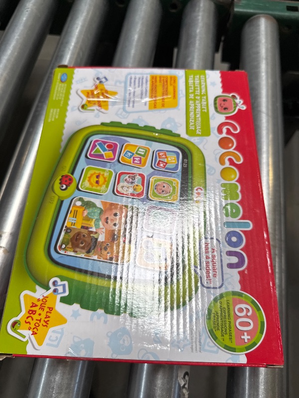 Photo 1 of Just Play CoComelon Learning Tablet, 60+ Learning Phrases, Sing-Along to The “The Alphabet Song, Kids Toys for Ages 18 Month
