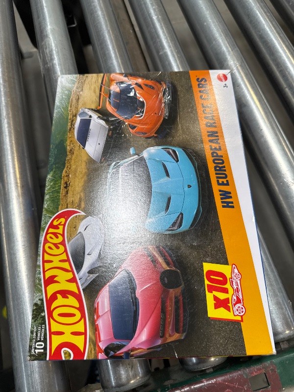 Photo 1 of Hot Wheels Toy Cars, 10-Pack of Race Cars, Includes 1:64 Scale Corvette, Lamborghini, McLaren Originals