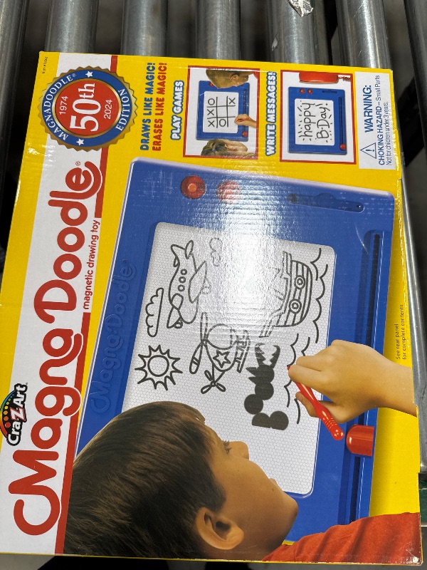 Photo 1 of Cra-Z-Art Retro Magna Doodle - 50 Years of Creative Fun – Classic Magnetic Drawing Board Toy, Ages 3+