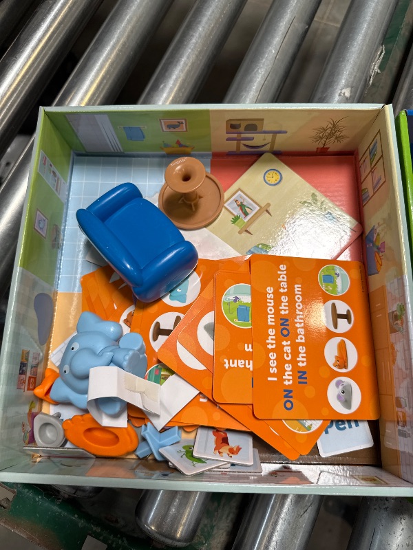 Photo 1 of Learning Resources Elephant in The Room Positional Word Activity Set, Educational Games, Sight Word Games, Board Games for Kids, Ages 4+, Birthday Gifts for Boys and Girls