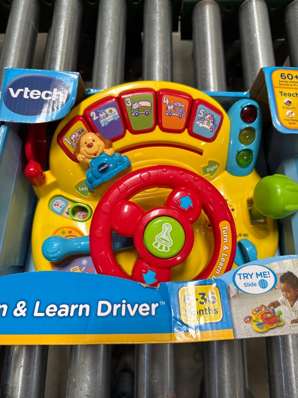 Photo 1 of VTech Turn and Learn Driver, Yellow
