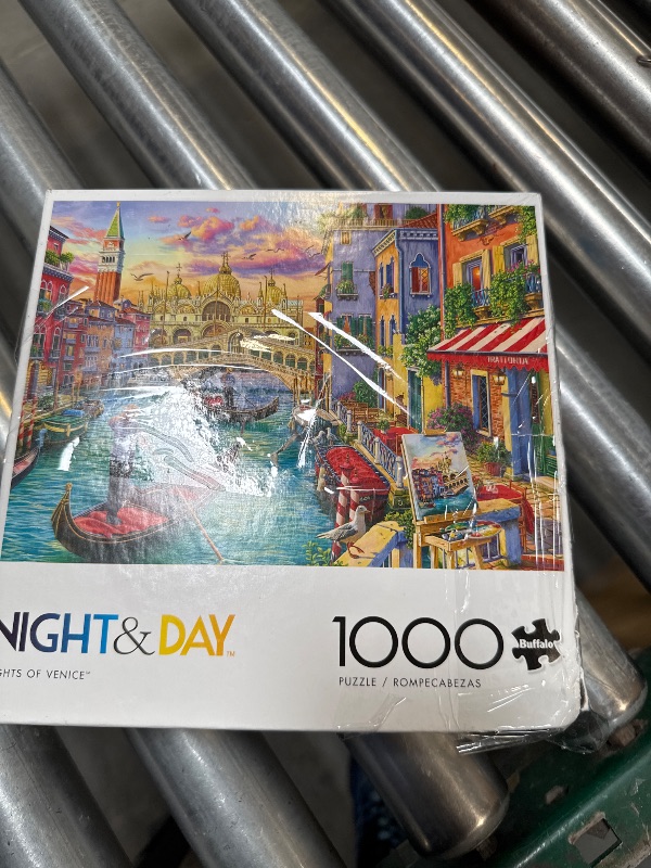 Photo 1 of Buffalo Games - Image World - Sights of Venice - 1000 Piece Jigsaw Puzzle for Adults -Challenging Puzzle Perfect for Game Nights - Finished Size is 26.75 x 19.75