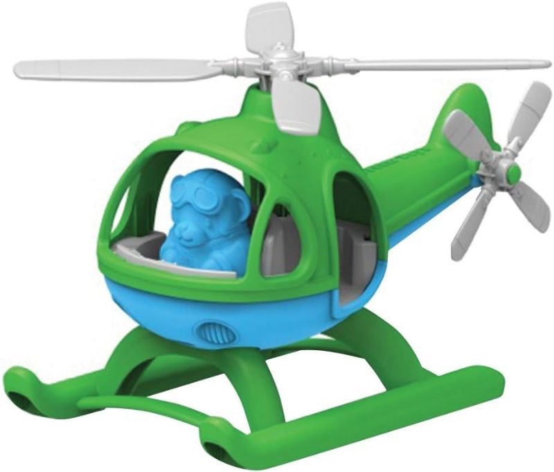 Photo 1 of Green Toys Helicopter, Blue/Green
