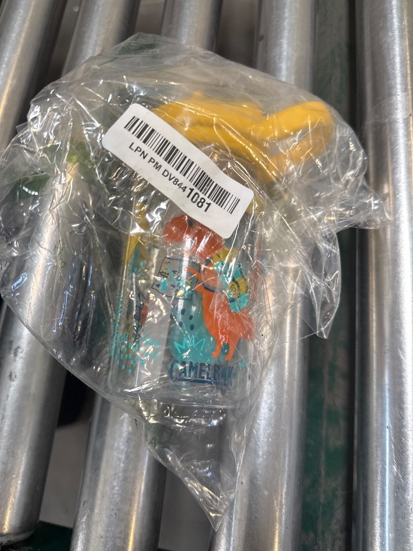 Photo 1 of CamelBak Kids Eddy+ Bite Valve Straw Tritan Renew Water Bottle Dino Summer, 14oz