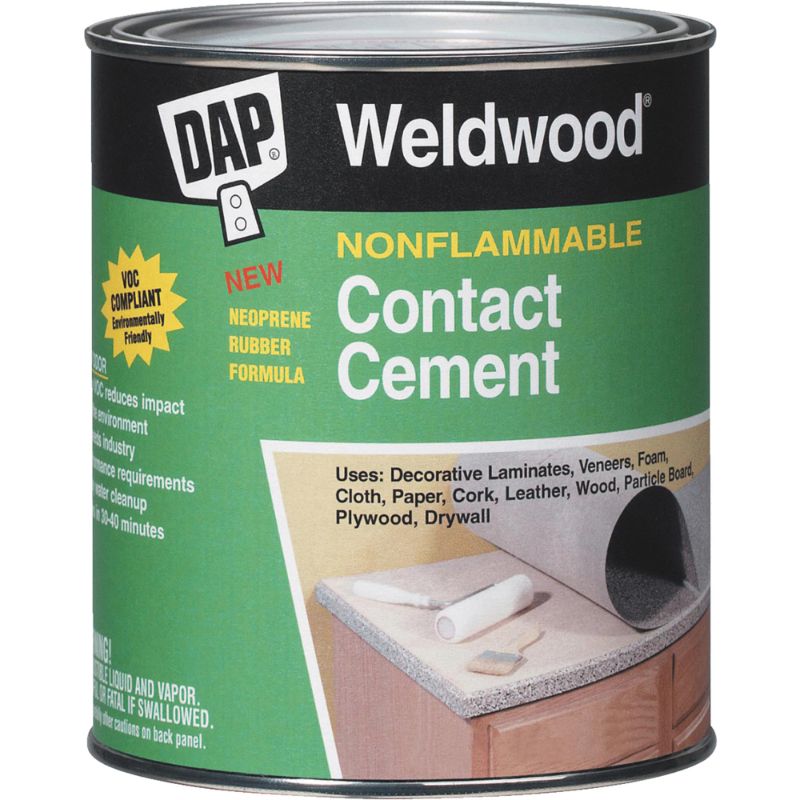 Photo 1 of Dap 1 Gallon Weldwood Nonflammable Contact Cement 25336

