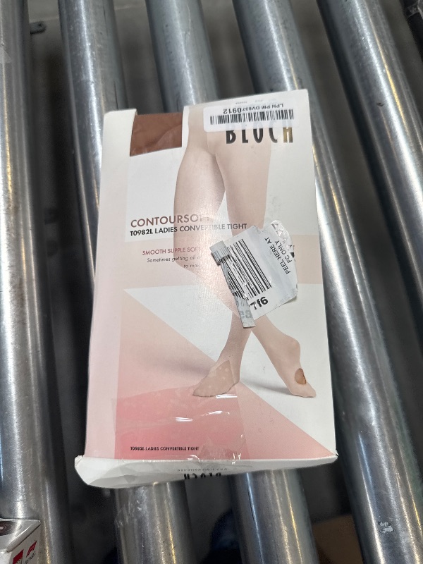 Photo 1 of Bloch womens Ladies contoursoft adaptatoe tights, Coffee, Large-X-Large