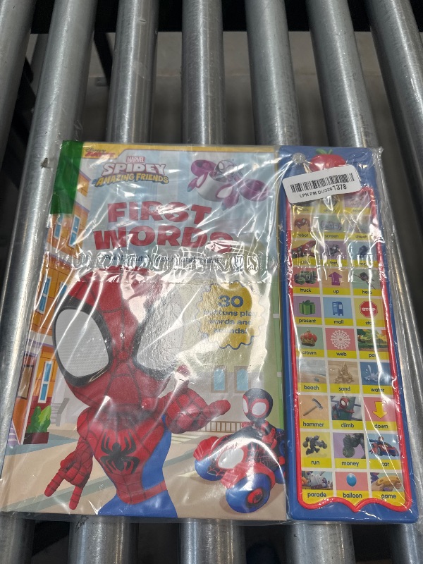 Photo 1 of Marvel Spider-man - Spidey and His Amazing Friends - First Words! Point, Match, Listen, and Learn! 30-Button Sound Book – PI Kids