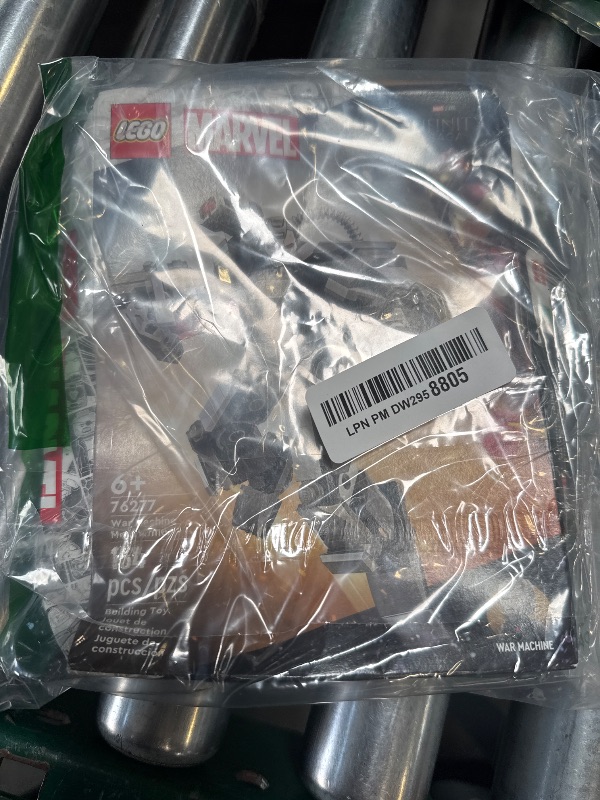 Photo 1 of LEGO Marvel War Machine Mech Armor, Buildable Marvel Action Figure Toy for Kids with 3 Stud Shooters, Legendary Character from The MCU, Marvel Gift for Boys and Girls Aged 6 and Up, 76277