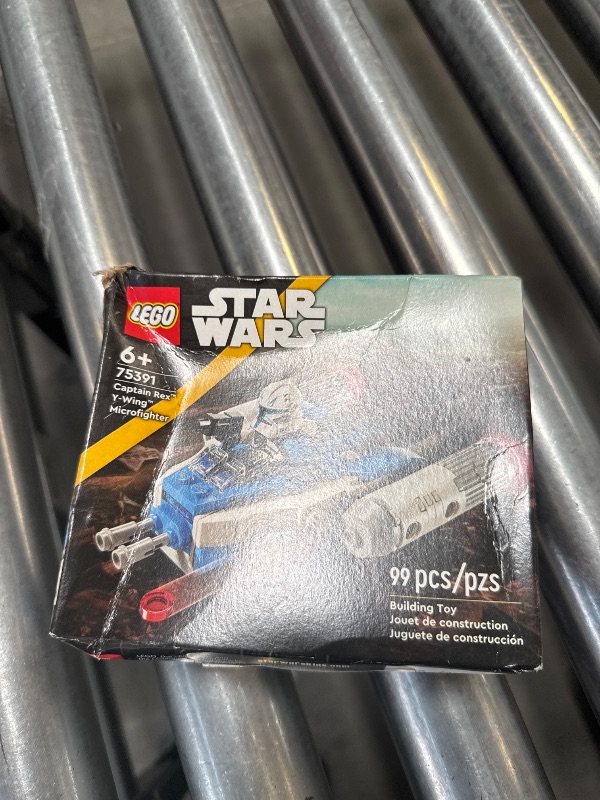 Photo 1 of LEGO Star Wars: The Clone Wars Captain Rex Y-Wing Microfighter Building Set, Collectible Star Wars Y-Wing Toy for Kids with Captain Rex Minifigure, Star Wars Gift for Boys & Girls Ages 6 and Up, 75391